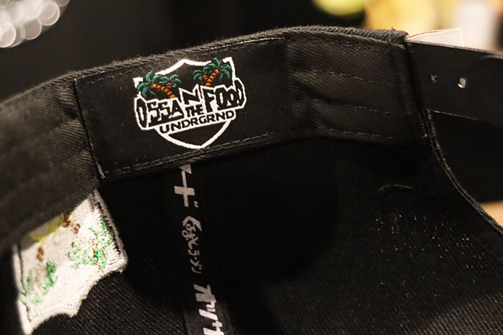 OSSANTHEHOOD snapback cap (car & tacos) / black