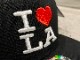 I love LA snapback cap / black