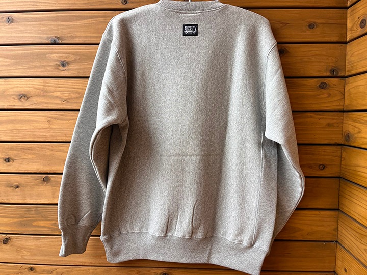NICETY 12oz. crewneck sweat (hellyeah) / gray