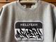NICETY 12oz. crewneck sweat (hellyeah) / gray