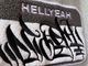 NICETY 12oz. crewneck sweat (hellyeah) / gray