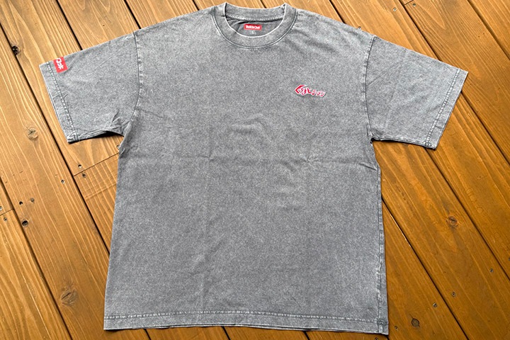 OSSANTHEHOOD dye washed Tshirt (����ޤ�) / light gray