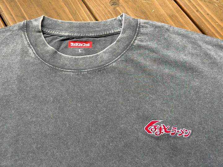 OSSANTHEHOOD dye washed Tshirt (����ޤ�) / light gray