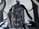 OSSANTHEHOOD camo sling bag (black python)