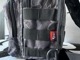 OSSANTHEHOOD camo sling bag (black python)