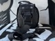 OSSANTHEHOOD camo sling bag (black python)