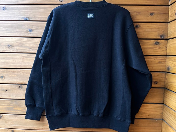 NICETY 12oz. crewneck sweat (hellyeah) / black