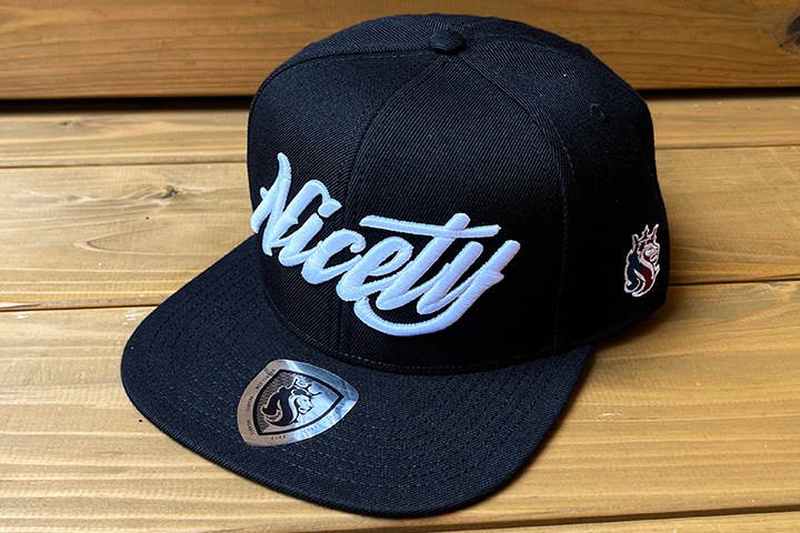 OG ABEL x NICETY exclusive snapback cap / black