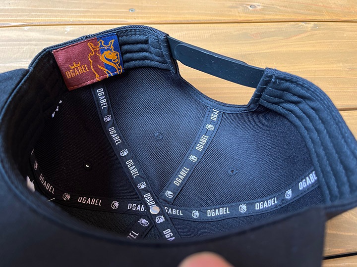 OG ABEL x NICETY exclusive snapback cap / black