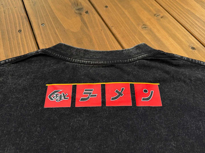OSSANTHEHOOD dye washed Tshirt (����ޤ�) / black