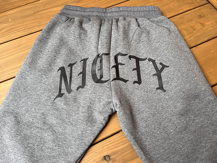 NICETY blanket jogger pants (lady) / charcol gray