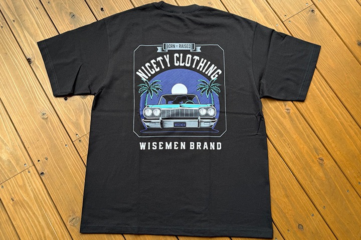 WISEMEN brand Tshirt (night) / black