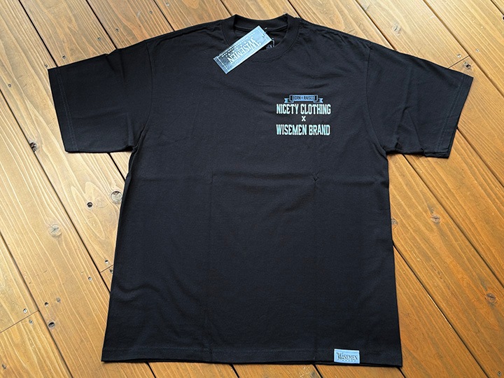 WISEMEN brand Tshirt (night) / black