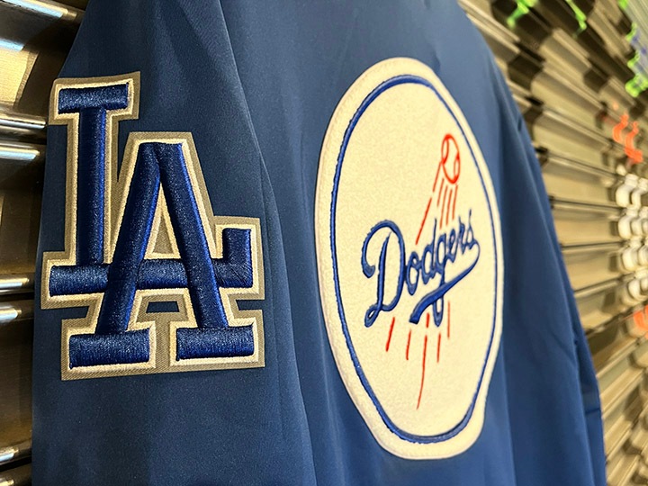 PRO STANDARD LA DODGERS track jacket / blue