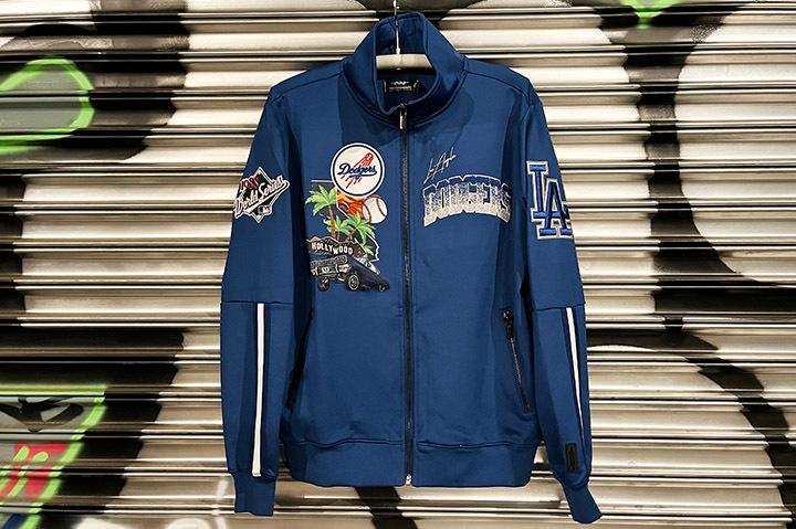 PRO STANDARD LA DODGERS track jacket / blue