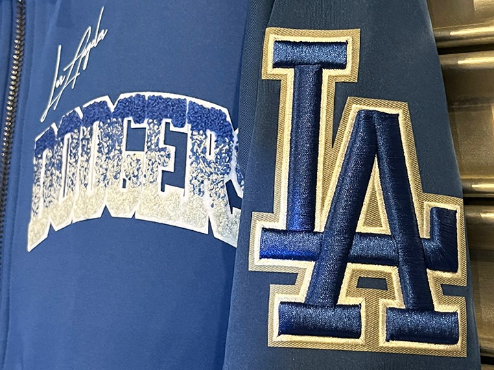 PRO STANDARD LA DODGERS track jacket / blue