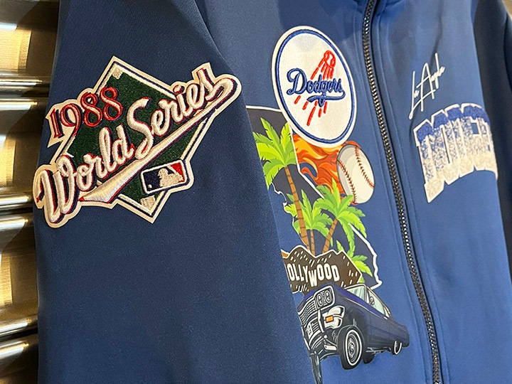PRO STANDARD LA DODGERS track jacket / blue