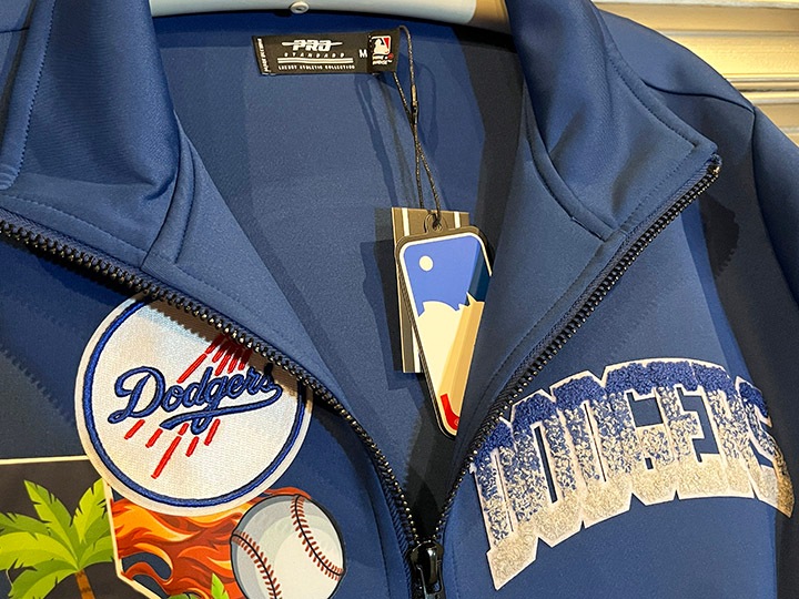 PRO STANDARD LA DODGERS track jacket / blue