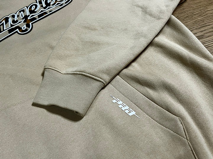 PRO STANDARD LA DODGERS pullover hood (leopard) / beige