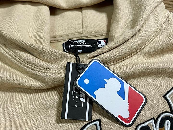 PRO STANDARD LA DODGERS pullover hood (leopard) / beige