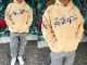 PRO STANDARD LA DODGERS pullover hood (leopard) / beige
