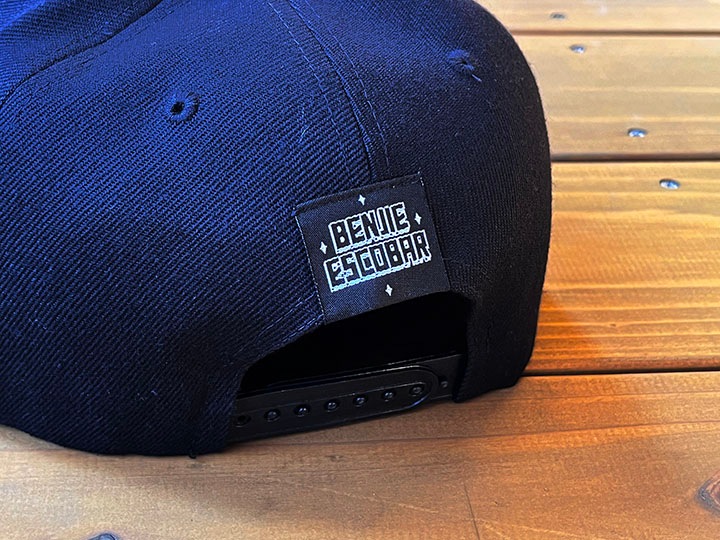 BENJIE ESCOBAR snapback cap (LA) / black