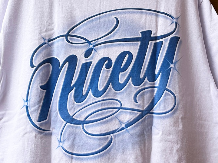 OG ABEL x NICETY exclusive Tshirt / white
