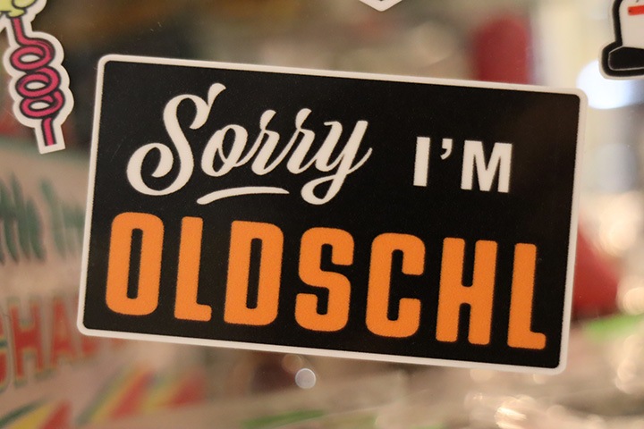 OSSANTHEHOOD vinyl sticker (sorry)