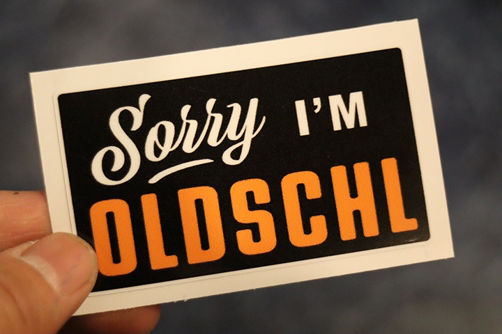 OSSANTHEHOOD vinyl sticker (sorry)