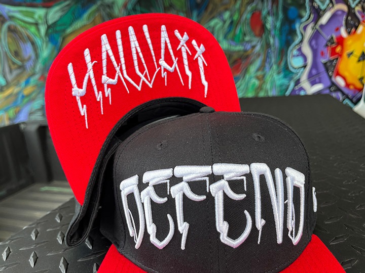 DEFEND HAWAII snapback cap