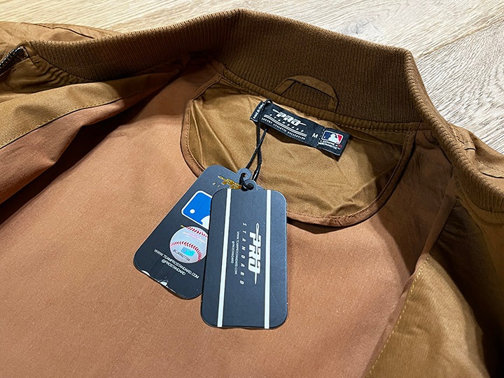 PRO STANDARD LA DODGERS cotton twill jacket / brown