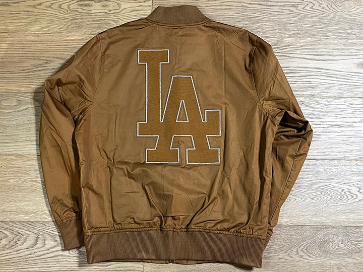 PRO STANDARD LA DODGERS cotton twill jacket / brown