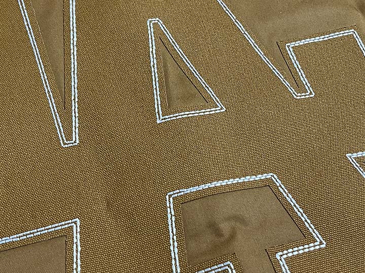 PRO STANDARD LA DODGERS cotton twill jacket / brown