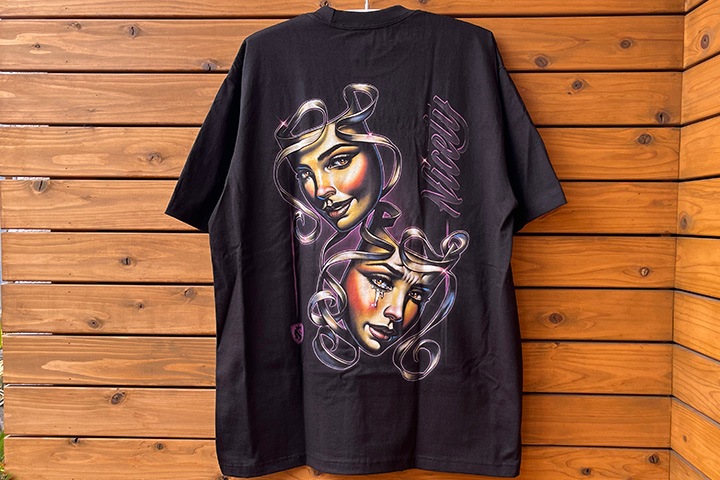 OG ABEL x NICETY exclusive Tshirt (2face) / black