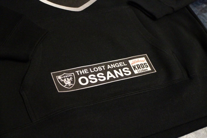 OSSANTHEHOOD pullover hood (oldschl) / black