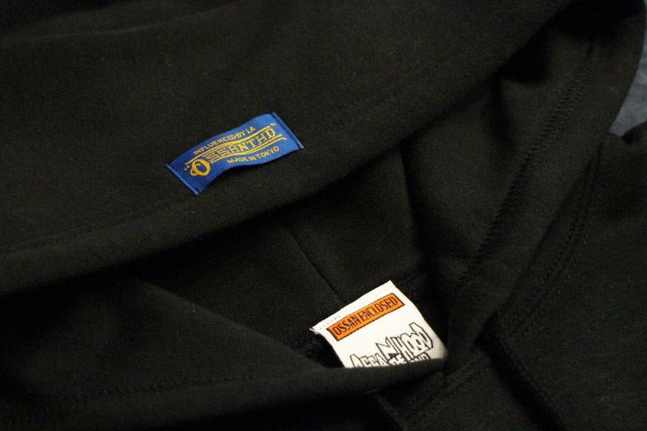 OSSANTHEHOOD pullover hood (oldschl) / black