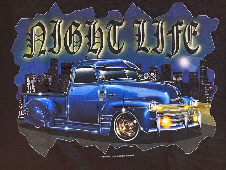 ROLLIN HARD Tshirt (night) / black