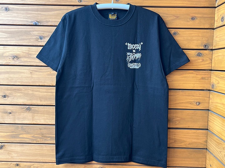 NICETY 7.2oz heavyweight Tshirt (easy) / black x white