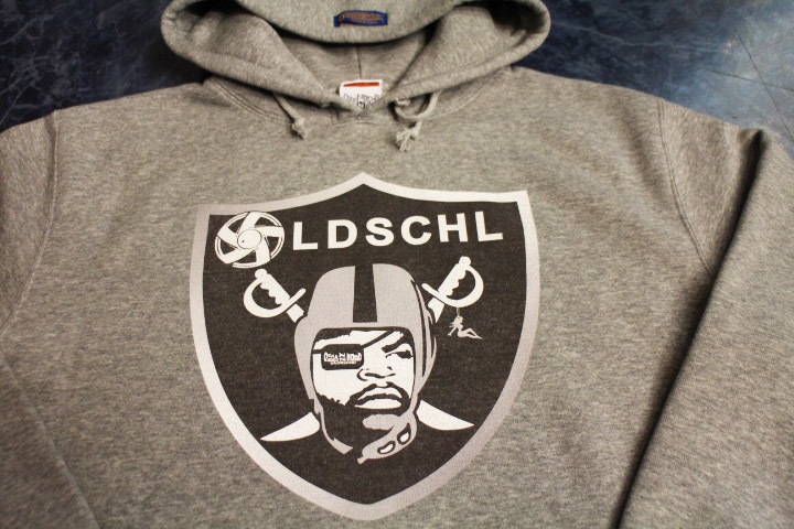 OSSANTHEHOOD pullover hood (oldschl) / heather gray