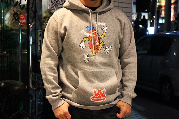 OSSANTHEHOOD pullover hood (oldschl) / heather gray