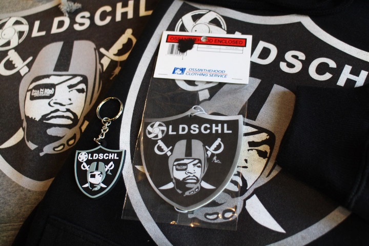 OSSANTHEHOOD pullover hood (oldschl) / heather gray