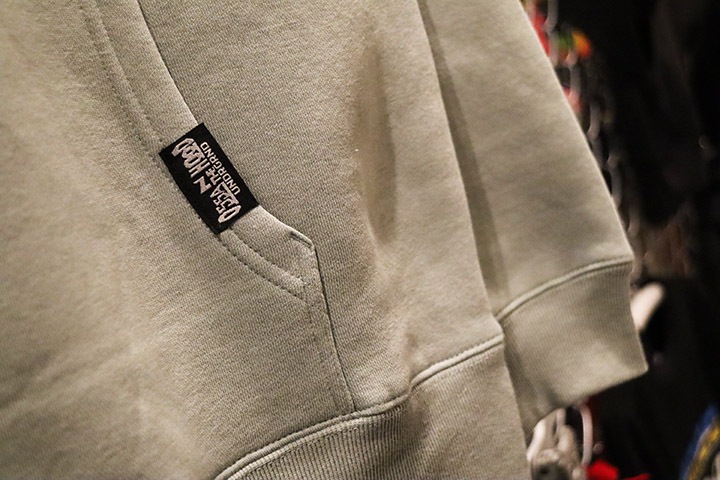 OSSANTHEHOOD pullover hood (fosho) / light green