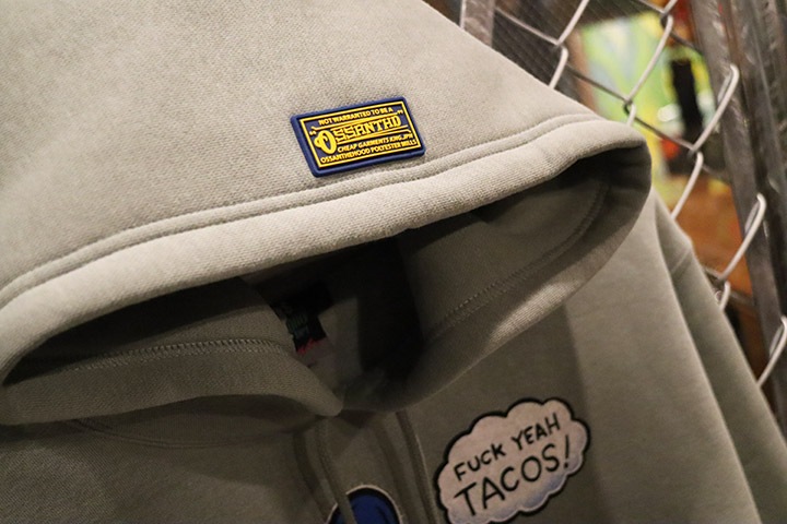 OSSANTHEHOOD pullover hood (fosho) / light green