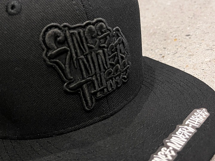 NICETY "SINCE NINETY THREE" snapback cap (bkbk) / black