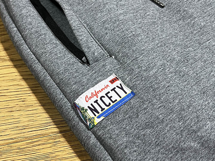 NICETY blanket jogger pants (star 2024) / charcol gray