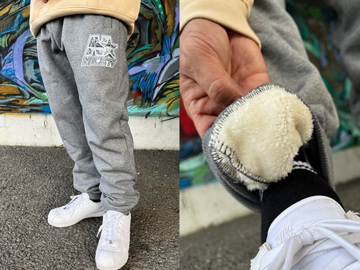 NICETY blanket jogger pants (star 2024) / charcol gray