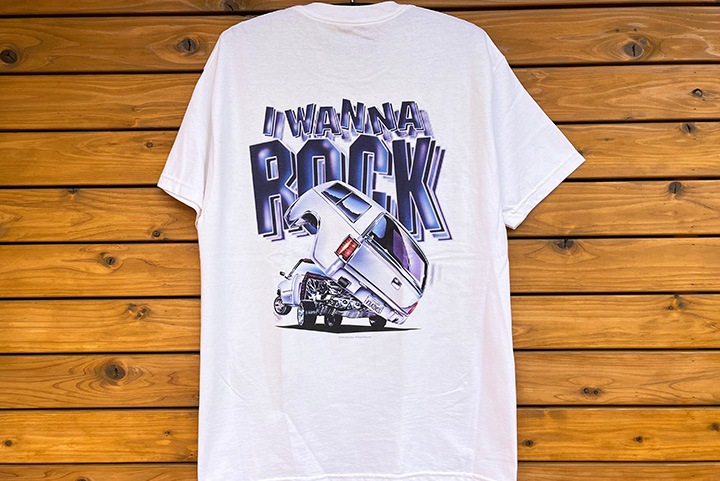 ROLLIN HARD Tshirt (rock) / white