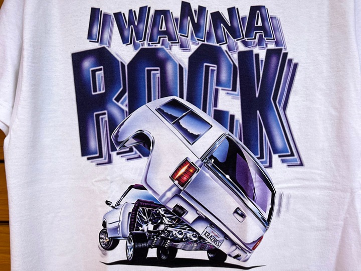 ROLLIN HARD Tshirt (rock) / white