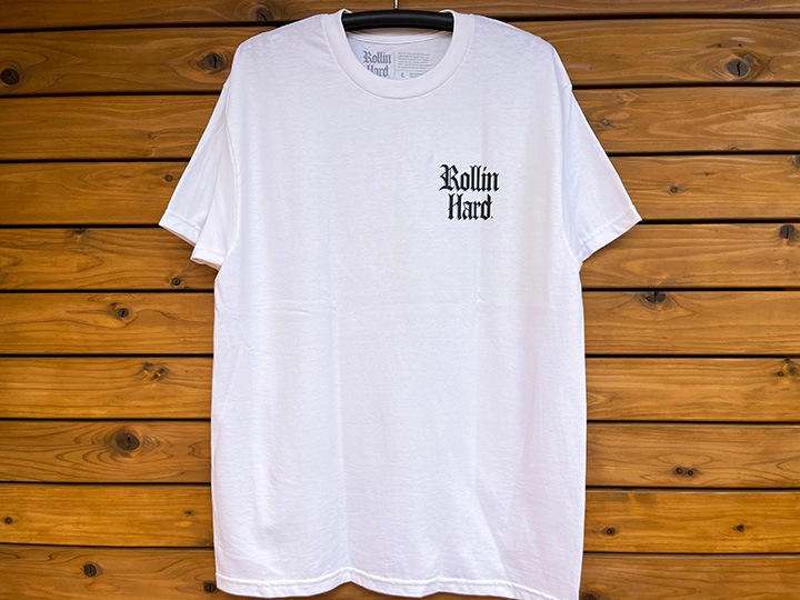 ROLLIN HARD Tshirt (rock) / white