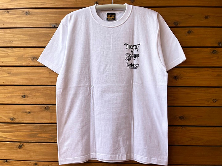 NICETY 7.2oz heavyweight Tshirt (easy) / white x black